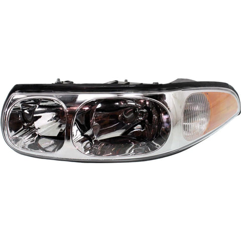 Headlight For 2000-2005 Buick LeSabre Custom Model FWD Left With Bulb