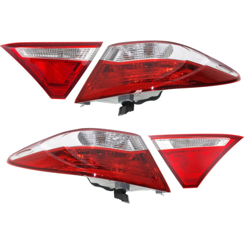Tail Light For 2015-2017 Toyota Camry Driver and Passenger Side