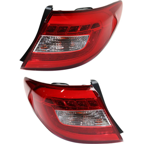 LED Tail Light For 2015-2017 Hyundai Sonata Set of 2 LH and RH Outer