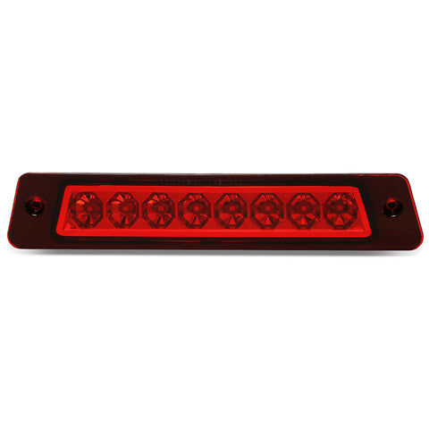 1987-1993 Mustang Convertible w/Spoiler Full LED 3rd Tail Brake Light Red