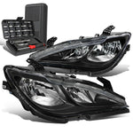 2017-2020 Chrysler Pacifica Black/Clear Signal Headlight Head Lamp+Tool Box