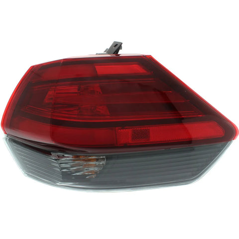 CAPA Tail Light For 2017 Nissan Rogue Passenger Side Outer