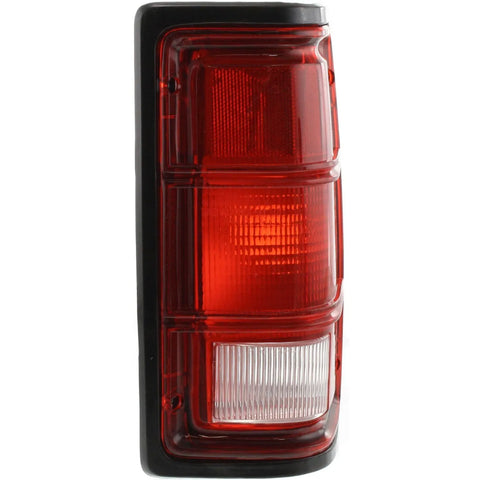 Tail Light for 88-93 Dodge D250 & W250 & D350 Passenger Side w/ Black Trim