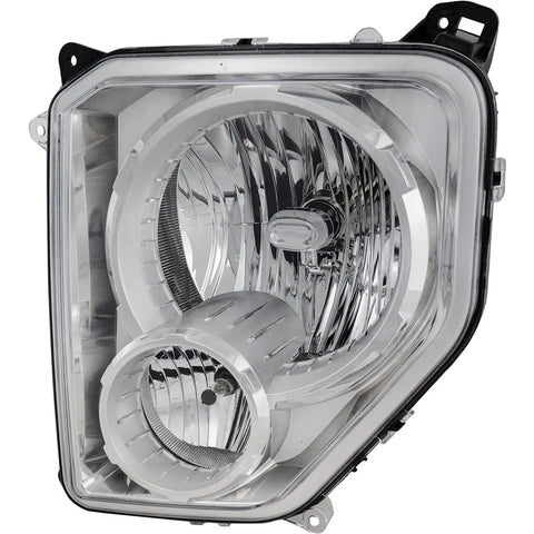Headlight For 2008-2012 Jeep Liberty Left With Bulb and Fog Light