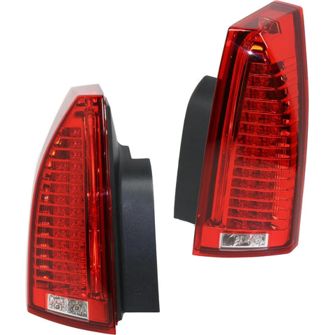 Tail Light For 2008-2014 Cadillac CTS Set of 2 Driver And Passenger Side CAPA