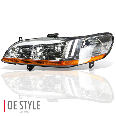 98-02 Honda Accord OE Style Front Driving Headlight Headlamp Left HO2502111