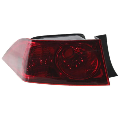 Halogen Tail Light For 2006-2008 Acura TSX Left Outer Red Lens
