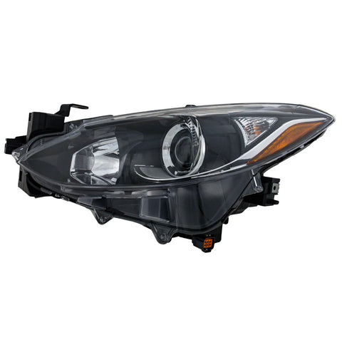 Headlight For 2014 2015 2016 Mazda 3 Hatchback or Sedan Left With Bulb CAPA