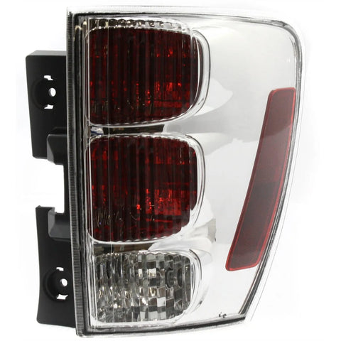 Halogen Tail Light For 2005-2009 Chevy Equinox Right Clear & Red Lens w/ Bulb(s)