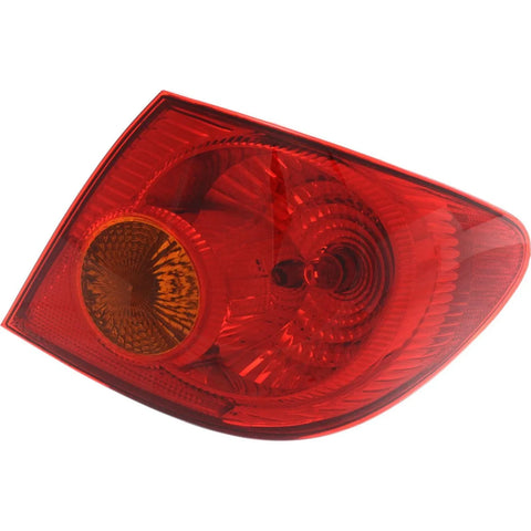 Tail Light for 2003-2004 Toyota Corolla Passenger Side