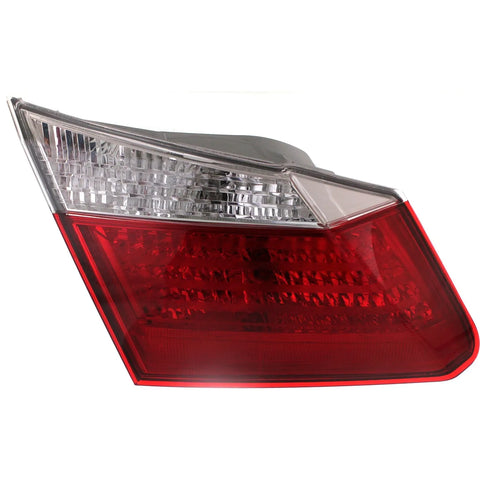 CAPA Halogen Tail Lamp Left Side Inner For 13-15 Honda Accord Sedan EX LX Sport