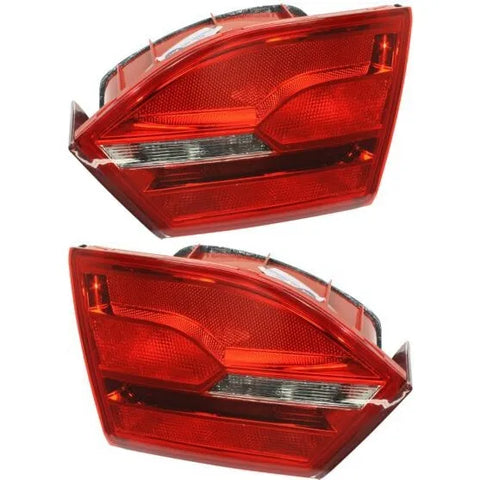 Halogen Tail Light Left and Right Side Inner For 2011-18 Volkswagen Jetta Sedan