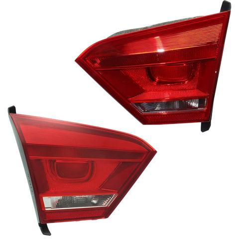Tail Light For 2012-2015 Volkswagen Passat Set of 2 Left and Right Inner