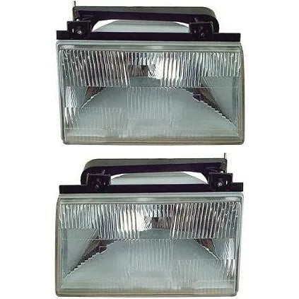 Headlight Set For 88-91 Ford Tempo Mercury Topaz Left & Right Side w/ bulb