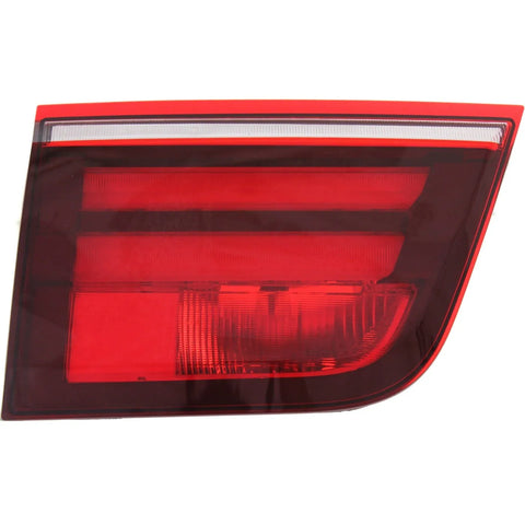 Halogen Tail Light For 2011-2013 BMW X5 Left Inner Clear & Red Lens w/ Bulb(s)