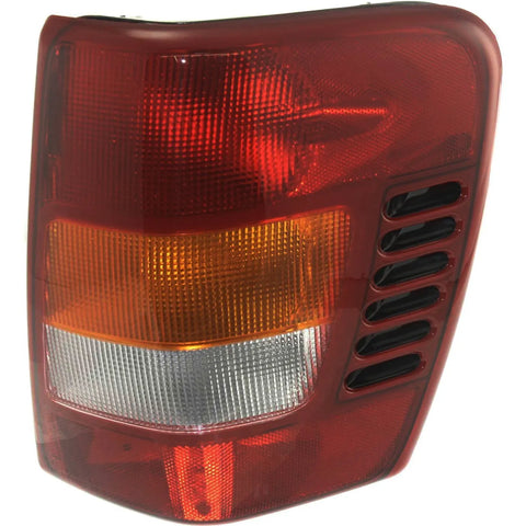 Replacement Passenger Side Tail Light Housing For 1999-2002 Jeep Grand Cherokee