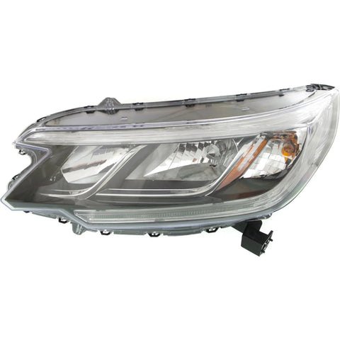 Headlight For 2015-2016 Honda CR-V Driver Side Halogen 1 Piece with LED DRL