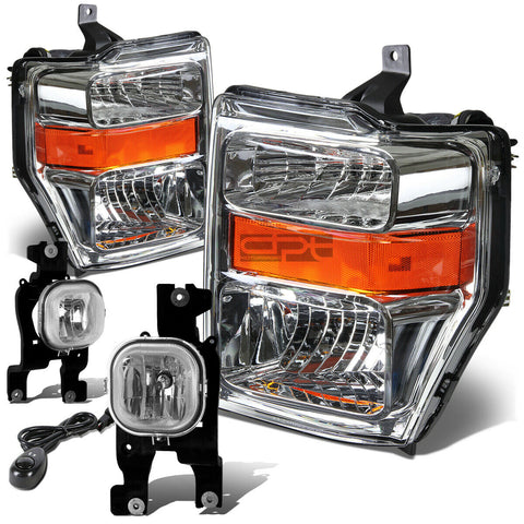 CHROME CRYSTAL HEADLIGHT+AMBE