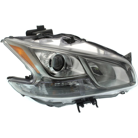 HID Headlight Assembly with Smoked Lens Passenger Side For 2011-14 Nissan Maxima