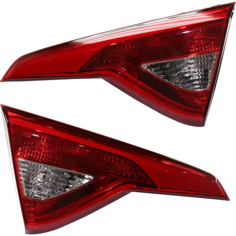 CAPA Tail Light For 2015-2017 Hyundai Sonata Driver and Passenger Side Inner