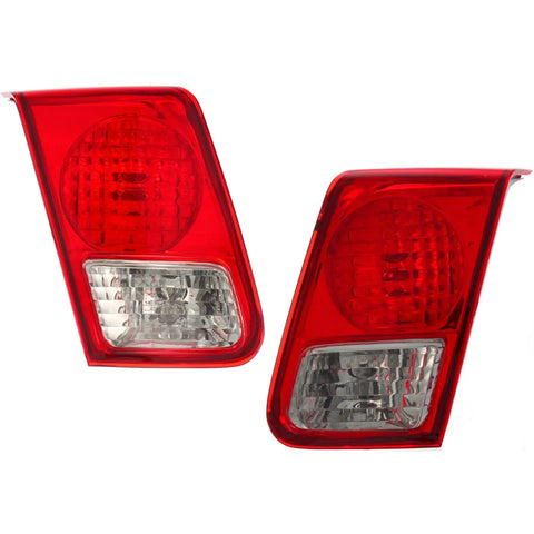 Set of 2 Tail Light For 2003-2005 Honda Civic GX Sedan LH & RH Inner