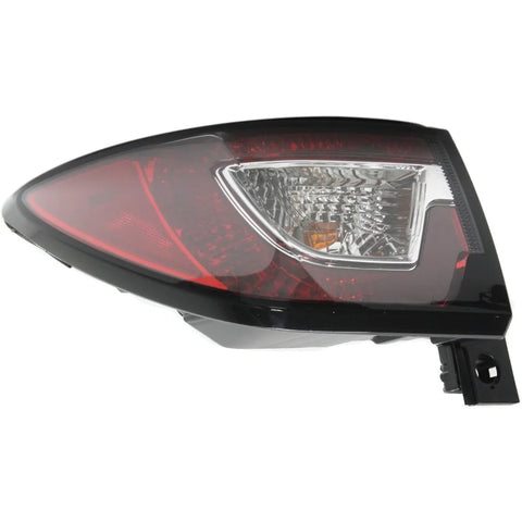 Tail Light For 2013-2017 Chevrolet Traverse Left Halogen With Bulb