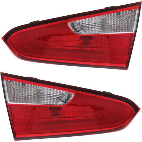 Set of 2 Tail Light For 2014-2016 Kia Forte LX Sedan LH & RH Inner