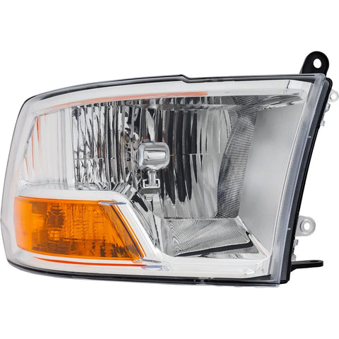 Headlight For 2011-2012 Ram 1500 2010 Dodge Ram 2500 Right Single beam headlight