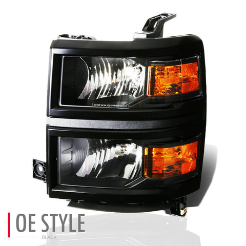 14-15 Chevy Silverado 1500 GM2502389 LH Driver Left Side Headlight Head Lamp