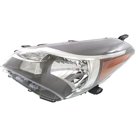 Headlight For 2015-2017 Toyota Yaris Driver Side Clear Lens Halogen
