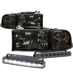 SMOKED HOUSING TINT HEADLIGHT+AMBE