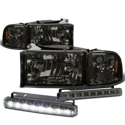 SMOKED HOUSING TINT HEADLIGHT+AMBE
