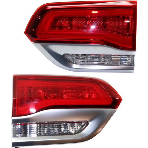 CAPA Tail Light For 2014-2018 Jeep Grand Cherokee Driver & Passenger Side Inner