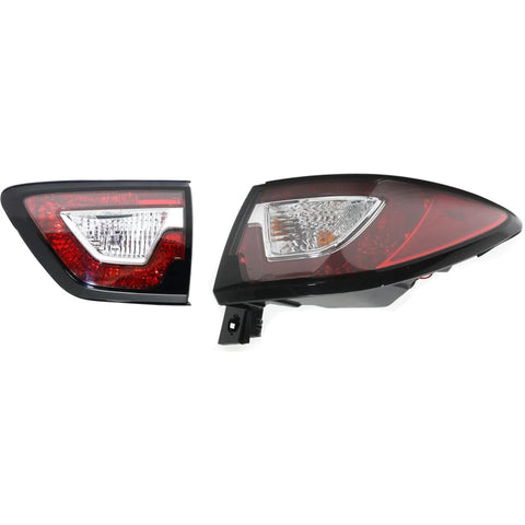 Tail Light For 2013-2017 Chevrolet Traverse Passenger Side Inner and Outer