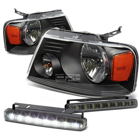 BLACK HEADLIGHT+AMBE