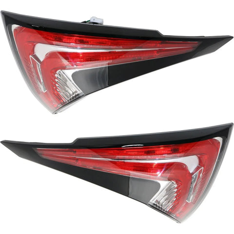 Tail Light For 2015-2017 Nissan Murano Set of 2 Driver and Passenger Side Inner
