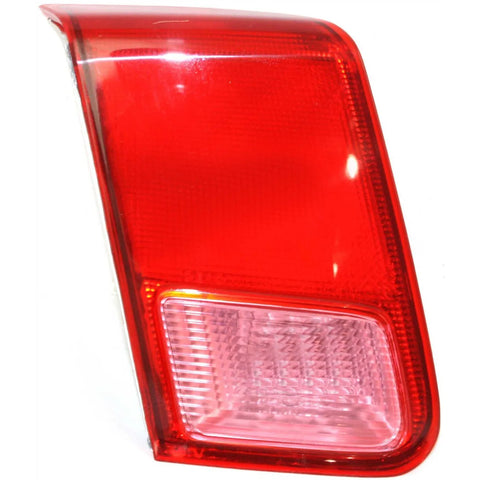 Halogen Tail Light For 2001-2002 Honda Civic Sedan Left Inner Clear & Red Lens