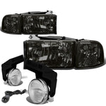SMOKED HEADLIGHT+CLEA