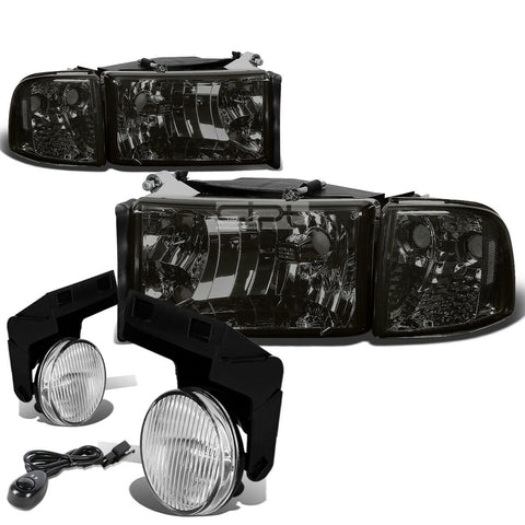 SMOKED HEADLIGHT+CLEA