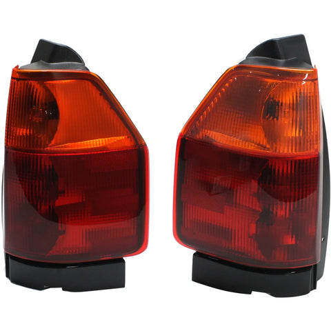 Taillights Taillamps Lamps Brake Lights Pair Set Rear for GMC Envoy XL