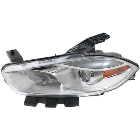 Headlight For 2016 Dodge Dart Driver Side Chrome Interior
