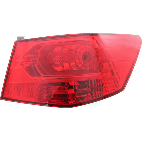 Tail Light For 2010-2013 Kia Forte Passenger Side Outer CAPA