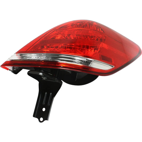 Halogen Tail Light For 2005-07 Toyota Avalon Right Outer Clear/Red w/Bulbs CAPA