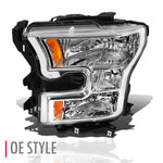 15-17 d F150 OE Style Front Driving Headlight Lamp Left FO2502335 Chrome