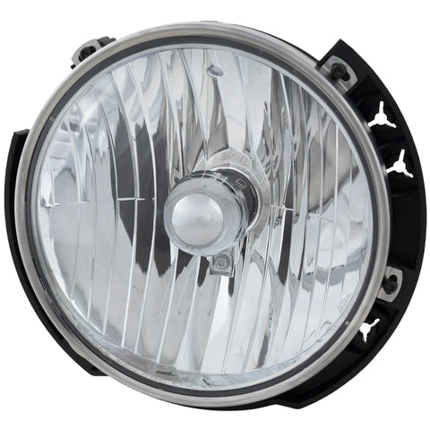 Headlight For 2007-2017 Jeep Wrangler (JK) Sahara Rubicon Left With Bulb CAPA