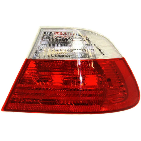 Halogen Tail Light For 2001-03 BMW 330Ci Coupe To 3-03 Right Outer Clr/Red Lens
