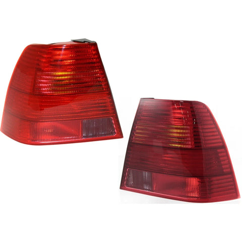 New Set of 2 Tail Lights Lamps Driver & Passenger Side VW Sedan LH RH Jetta Pair