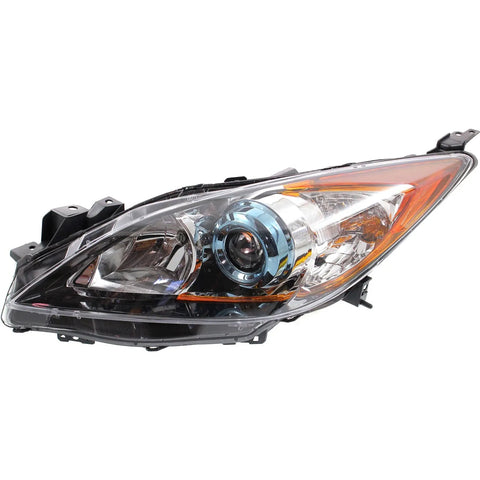 Headlight For 2012-2013 Mazda 3 Hatchback or Sedan Left With Bulb
