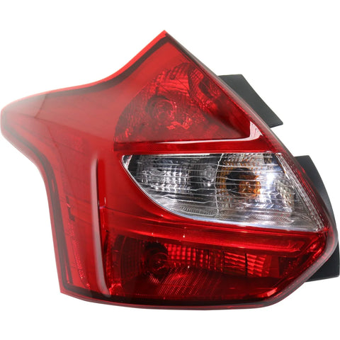 CAPA Tail Light For 2012-2014 Ford Focus Driver Side