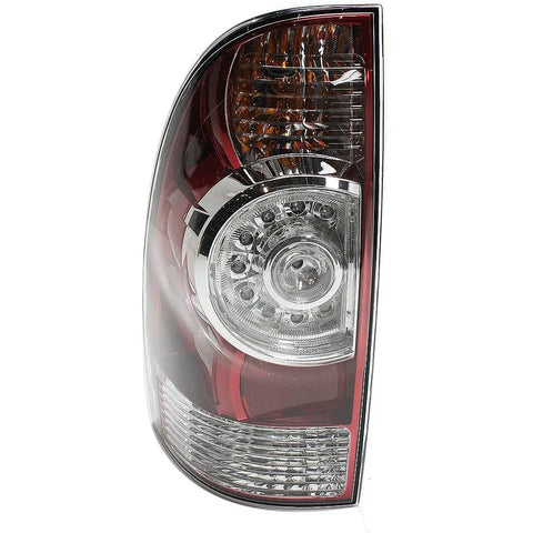 Halogen/LED Tail Light For 2009-15 Toyota Tacoma Left Amber/Clr/Red w/Bulbs CAPA